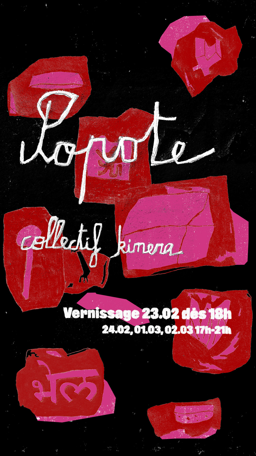 Affiche et livre de cuisine collective Popote